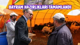 Başkan Beşikcioğlu kurban kesim alanlarını inceledi