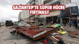 Gaziantep’te sağanak ve dolu etkili oldu