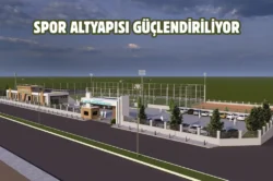 Haliliye’de modern spor tesisi yükseliyor
