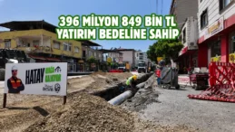 Hatay Payas’ta içme suyu altyapısı yenileniyor