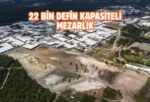 İzmir’de yeni mezarlık alanı hizmete açıldı