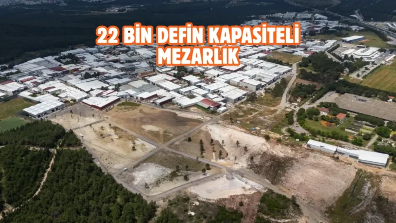 İzmir’de yeni mezarlık alanı hizmete açıldı
