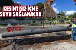 İzmir Güzelbahçe’de içme suyu altyapısı yenileniyor