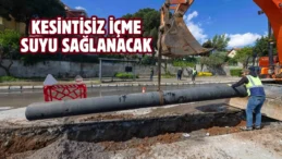 İzmir Güzelbahçe’de içme suyu altyapısı yenileniyor