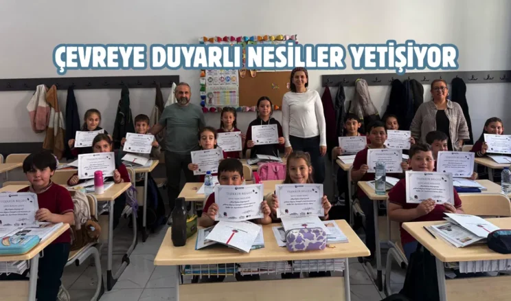 Karabük’te minik öğrencilerden anlamlı hareket