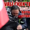 Kayseri Valisi Gökmen Çiçek, şehit aileleriyle bayramlaştı