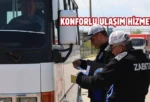 Kırıkkale’de toplu taşıma araçlarına sıkı denetim