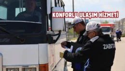 Kırıkkale’de toplu taşıma araçlarına sıkı denetim