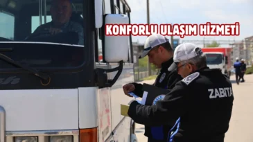 Kırıkkale’de toplu taşıma araçlarına sıkı denetim