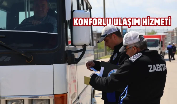 Kırıkkale’de toplu taşıma araçlarına sıkı denetim