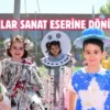 Manisa’nın miniklerinden sıfır atık defilesi