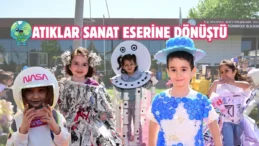 Manisa’nın miniklerinden sıfır atık defilesi