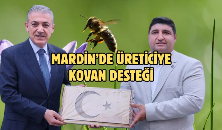 Mardin’de üreticiye kovan desteği verildi