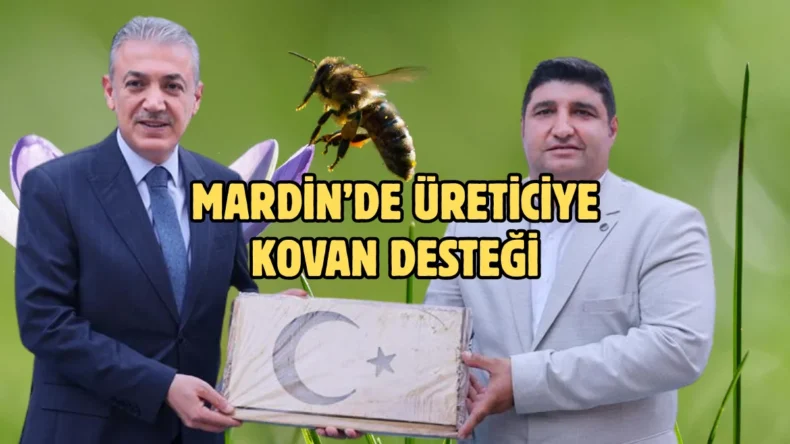 Mardin’de üreticiye kovan desteği verildi