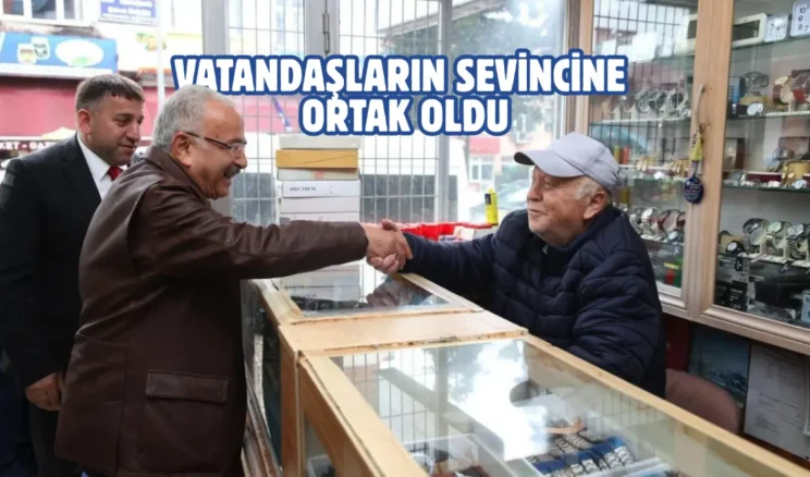 Başkan Güler bayram boyunca vatandaşlarla bir araya geldi