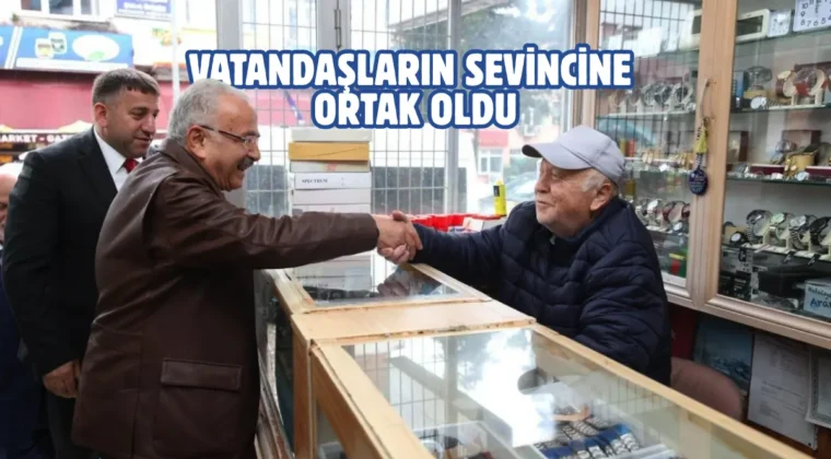 Başkan Güler bayram boyunca vatandaşlarla bir araya geldi