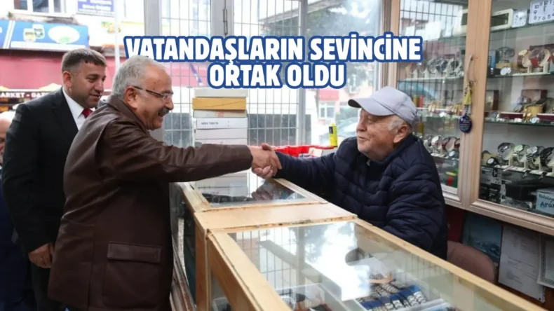 Başkan Güler bayram boyunca vatandaşlarla bir araya geldi