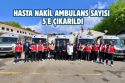 Sakarya’da 3 yeni hasta nakil ambulansı hizmete başladı