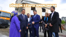 Samsun’da kentsel dönüşüm başladı: Anadolu Mahallesi