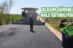 Şanlıurfa kırsalında asfalt seferberliği sürüyor
