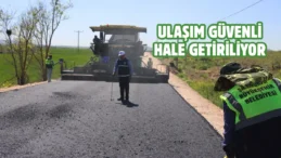 Şanlıurfa kırsalında asfalt seferberliği sürüyor