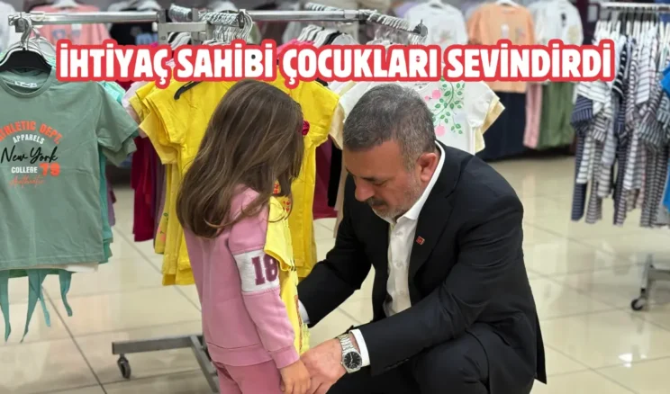Başkan Ercan’dan çocuklara bayram hediyesi