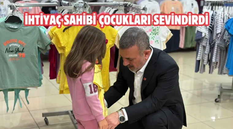 Başkan Ercan’dan çocuklara bayram hediyesi
