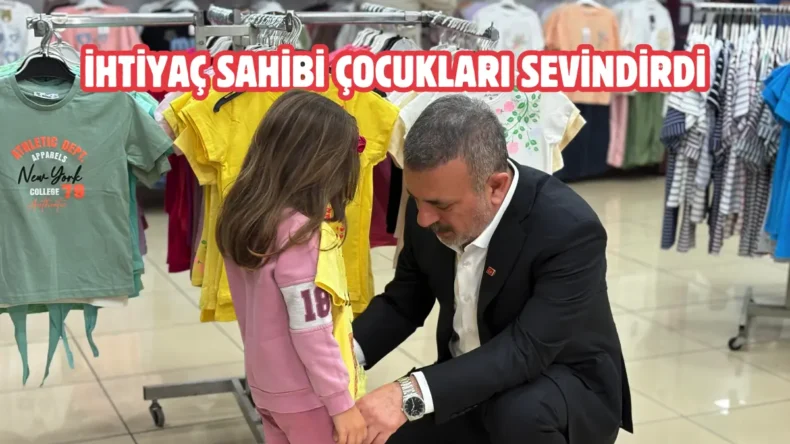 Başkan Ercan’dan çocuklara bayram hediyesi