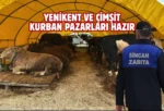 Sincan’da kurban satış ve kesim yerleri ilaçlanıyor