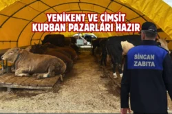 Sincan’da kurban satış ve kesim yerleri ilaçlanıyor