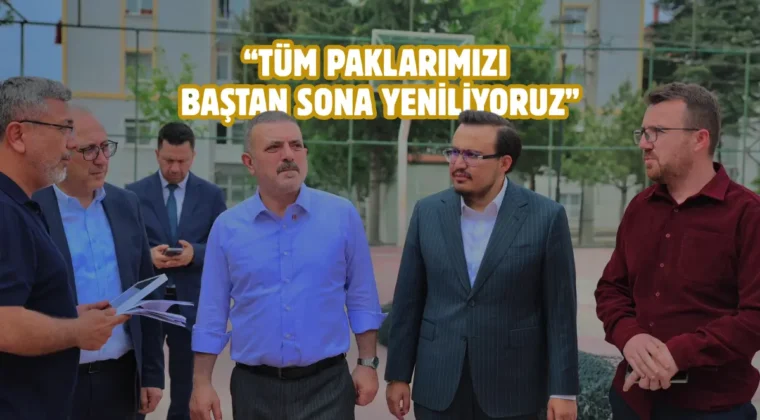 Sincan’da parklar yenileniyor, yaşam alanları güçleniyor