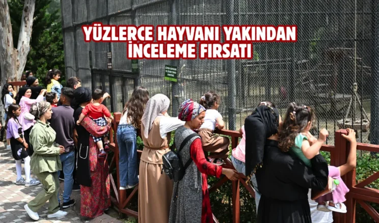 Tarsus Doğa Parkı bayramda ziyaretçi akınına uğradı
