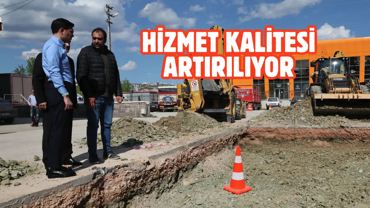 Tokat Belediyesi tarafından, Sebze Meyve Toptancı Hali’nde başlatılan yenileme çalışmaları