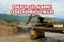 Tokat’ta taşkın riski devam ediyor