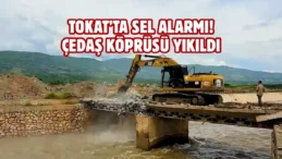 Tokat’ta taşkın riski devam ediyor