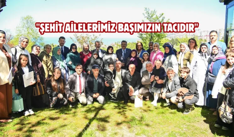 Trabzon’da şehit anneleri için Anneler Günü programı düzenlendi