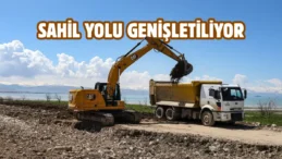 Van Gölü Sahil Yolu projesinde sona gelindi