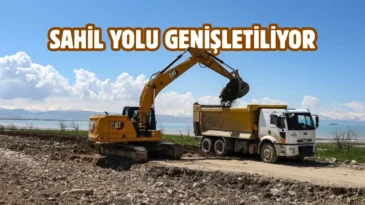 Van Gölü Sahil Yolu projesinde sona gelindi