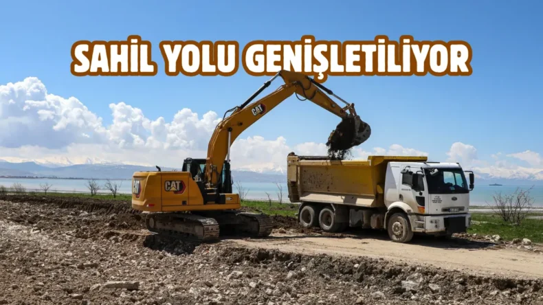 Van Gölü Sahil Yolu projesinde sona gelindi