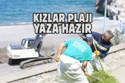 Zonguldak Kızlar Plajı’ndaki çalışmalarda sona gelindi