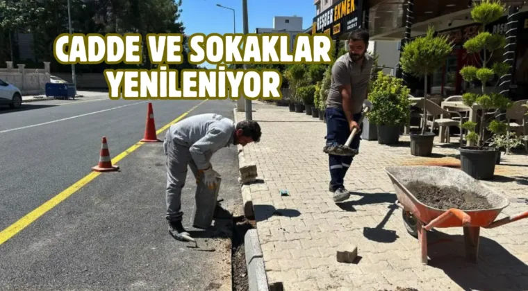 Adıyaman’da üstyapı çalışmaları hız kazandı
