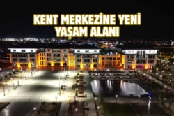 Aksaray Belediyesi Millet Bahçesi ışıklandırıldı