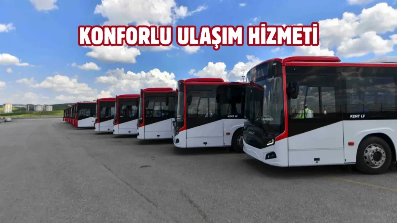 Ankara’da otobüs sayısı 1979’a yükseldi