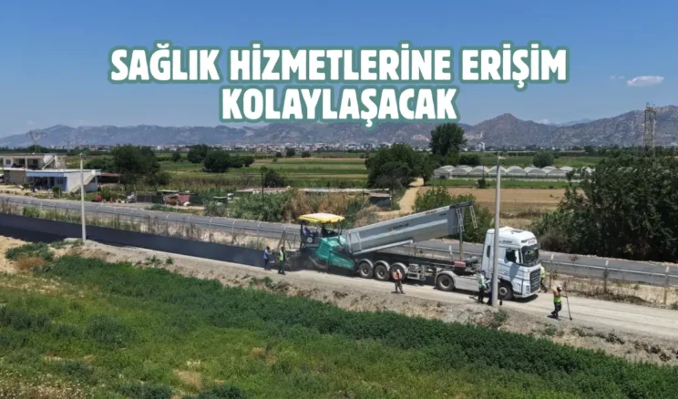 Aydın Şehir Hastanesi yolunda çalışmalar sürüyor