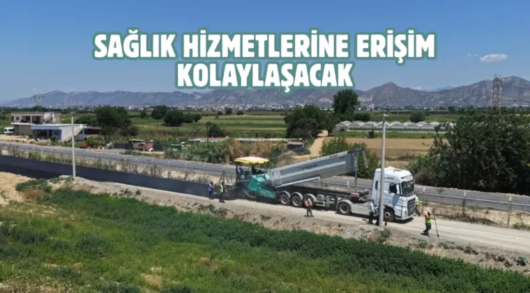 Aydın Şehir Hastanesi yolunda çalışmalar sürüyor