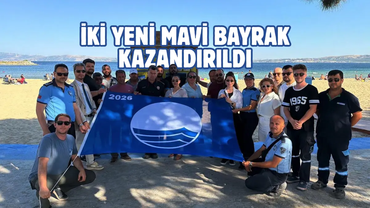 Balıkesir Büyükşehir Belediyesi tarafından işletilen Erdek’teki 6 mavi bayraklı halk