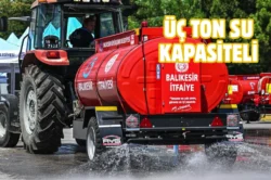 Balıkesir kırsalına 50 yeni yangın tankeri