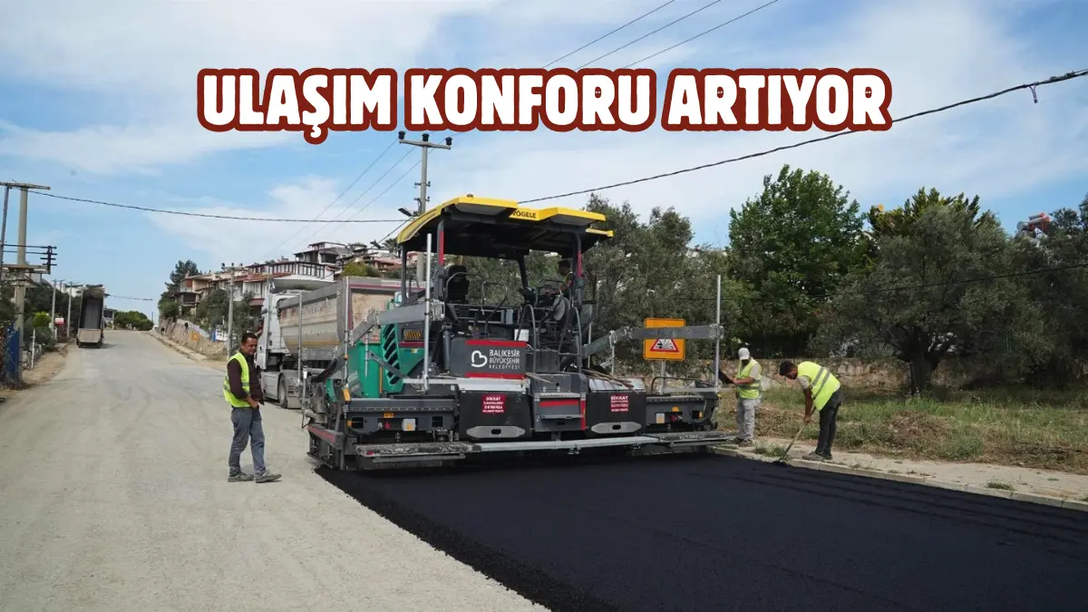 Balıkesir Büyükşehir Belediyesi, kent genelinde vatandaşların ulaşım konforunu artırmak amacıyla