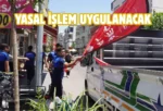 Batman’da kaldırım işgaline sıkı takip