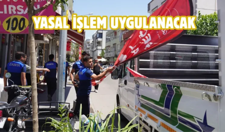 Batman’da kaldırım işgaline sıkı takip